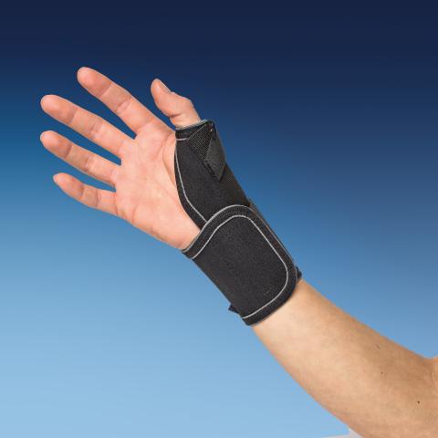 Mediroyal Origo, mid thumb support with splint black