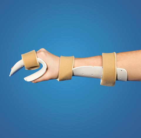 Pre-formed Functional Splint Perforated